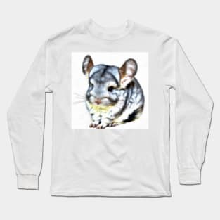 cute chinchilla 7 Long Sleeve T-Shirt